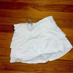Athleta Girl White Skort! Size: Small